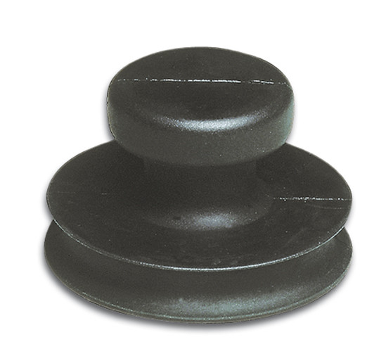 Veribor® zuigheffer, rubber met knopgreep
