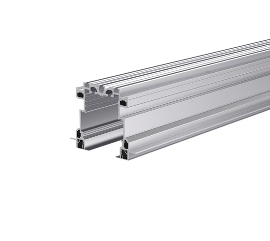 Bohle MasterTrack® BT Profile Set for flush installation on the ceiling for two doors