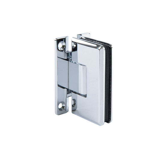 Shower Door Hinge Barcelona Select glass/wall 90° Divided Mounting Plate