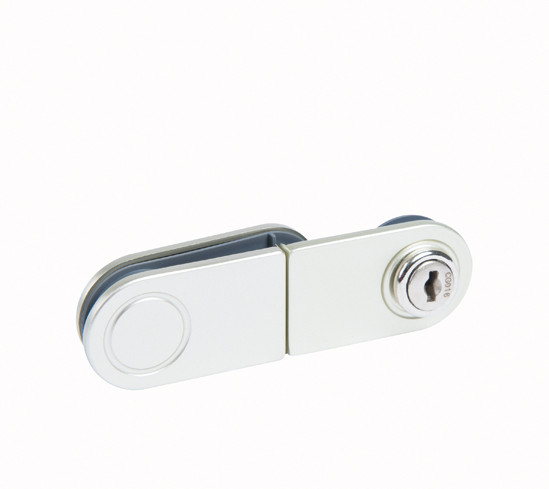Cerradura para armario universal: plástico / acero, incl. 2 llaves
