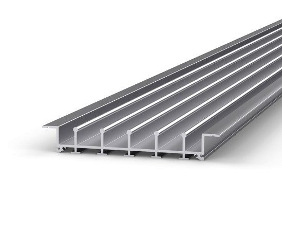 FloorTrack recessed rail 5 doors