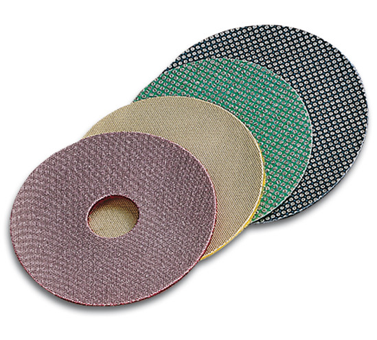 Velcro Diamond Discs KGS Flexis® for wet grinding of glass , 115 mm ø