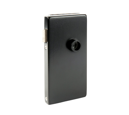 Glass Door Lock Alea DIN right Non locking for 10 mm glass at 24 mm rebate depth