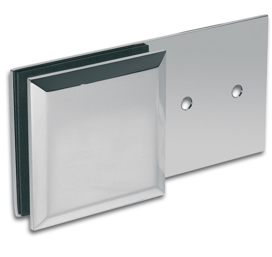 Side Connector Milano glass/wall 180°