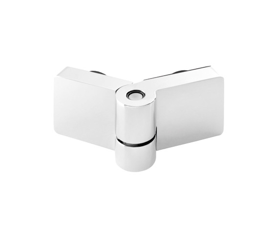 Shower Door Hinge Lugo glass/glass 135° opens outwards DIN left