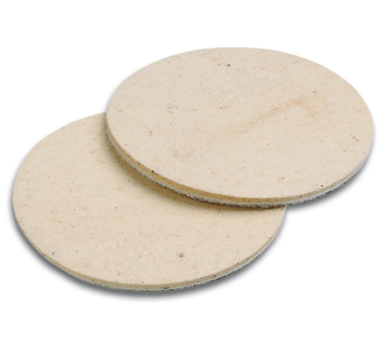 Velcro Felt Polishing Discs