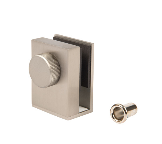 Clamping lock with floor socket