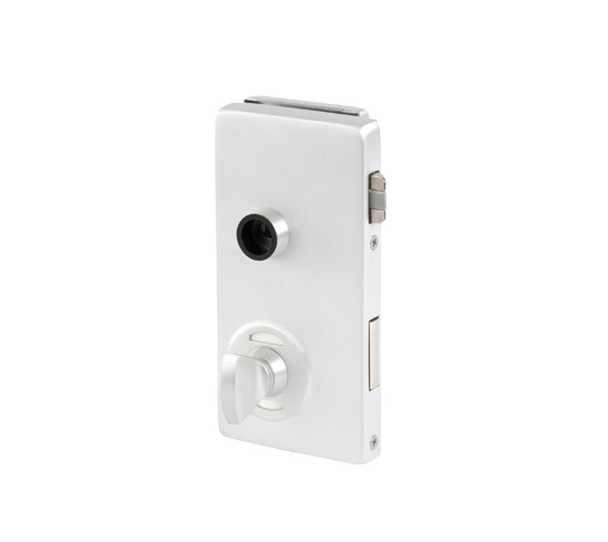 Glass Door Lock Alea DIN left WC