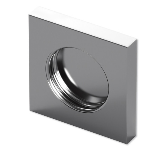 Flush Handle square closed self-adhesive