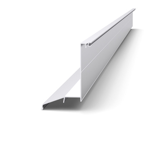 VetroMount® Cover Profile face fixed for Floor profile F