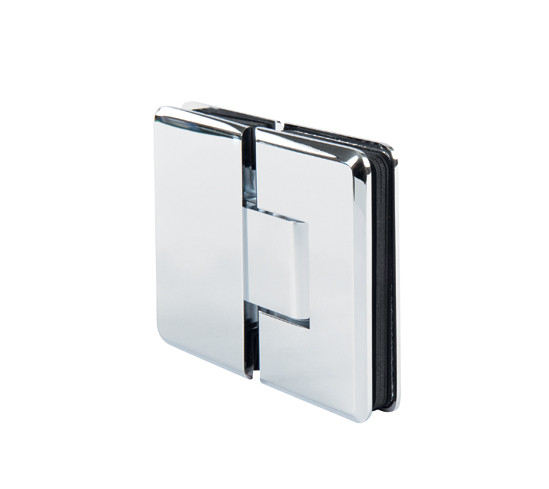 Shower Door Hinge Barcelona Select glass/glass 180°