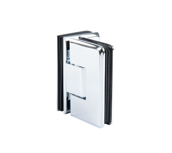 Shower Door Hinge Barcelona Select glass/glass 90°