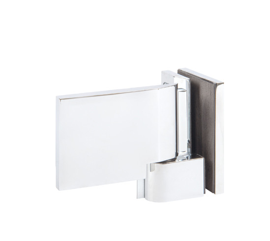 Shower Door Hinge Plan artist glass/glass 90° DIN right