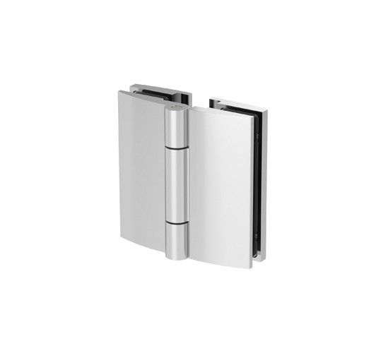 Avila Shower Door Hinge glass/glass 180°