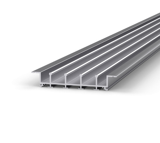 FloorTrack recessed rail 4 doors