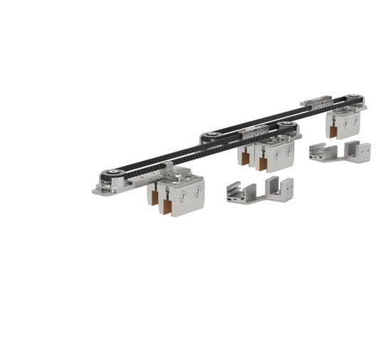 Bohle MasterTrack® BT Набор аксессуаров Телескопическая конструкция , Открываемый синхронно для трех дверей