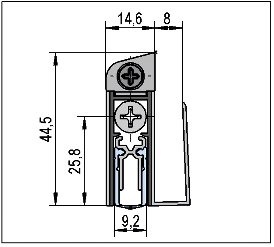 Joints de bas de porte rétractable Bohle GS-A